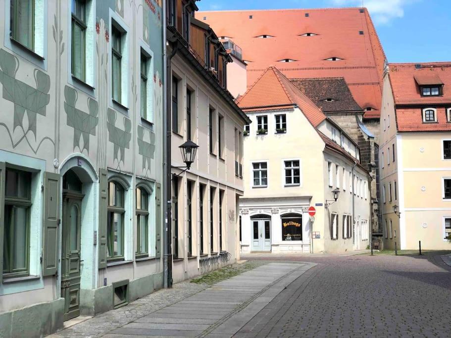 Modernes Studio Im Herzen Pirnas Exteriör bild